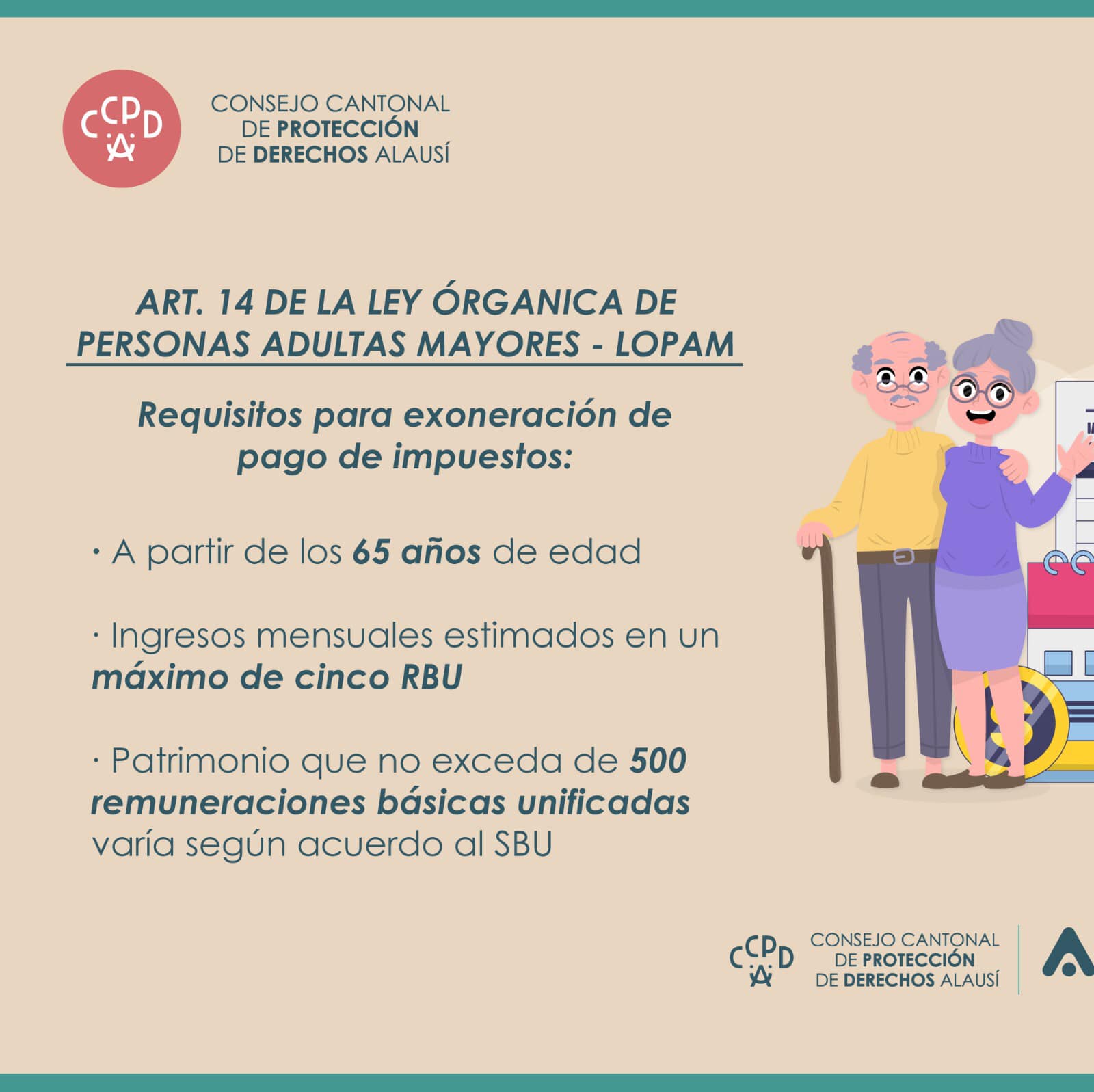 El Consejo Cantonal de Protección de Derechos de Alausí fortalece la difusión de la LOPAM 