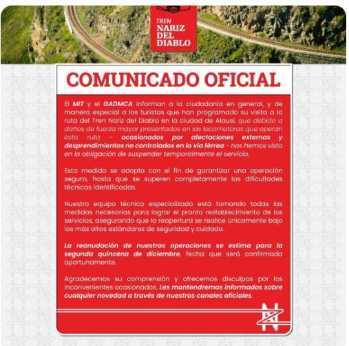 COMUNICADO OFICIAL