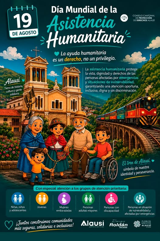 Día Mundial de la Asistencia Humanitaria.