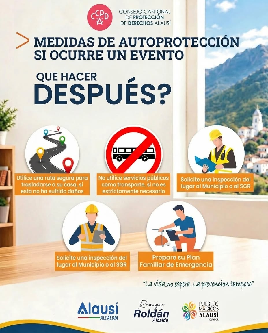 ALAUSÍ NO OLVIDA. ALAUSÍ SE PREPARA.